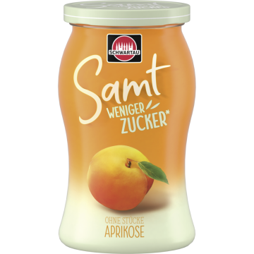 Schwartau Samt weniger Zucker Aprikose 255g-4011800174118