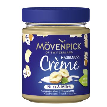 Mövenpick Haselnuss Crème Nuss & Milch 300g-4011800103927