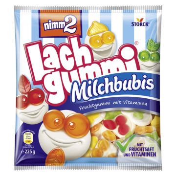 nimm2 Lachgummi Milchbubis 225g-4014400919080