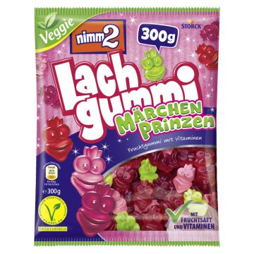 nimm2 Lachgummi Märchenprinzen 300g-4014400930207