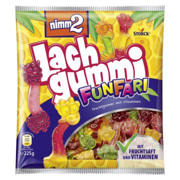 nimm2 Lachgummi Funfari 225g-4014400931365