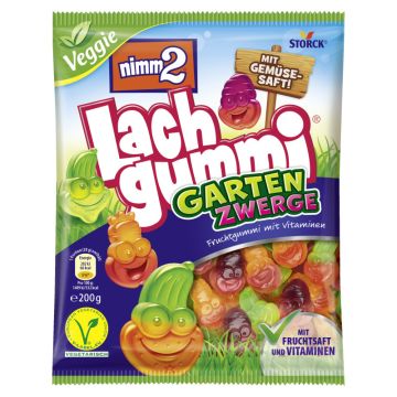 nimm2 Lachgummi Gartenzwerge 200g-4014400932324