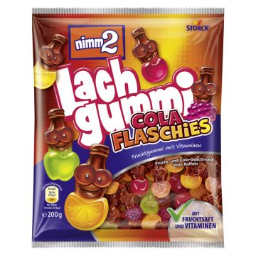 nimm2 Lachgummi Cola Flaschies 200g-4014400934144