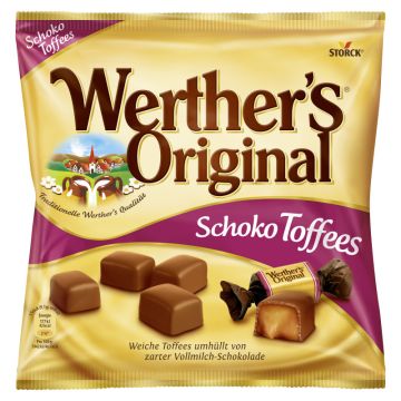 Werther's Original Schoko Toffees 180g-4014400925944