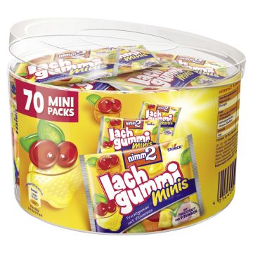 nimm2 Lachgummi Minis Dose 735g-4014400926255