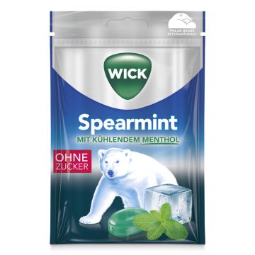 WICK Spearmint ohne Zucker 72g-4030300573146