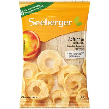 Seeberger Apfelringe 80g-4008258403020