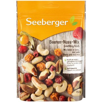 Seeberger Beeren-Nuss-Mix fruchtig-herb 150g-4008258156001