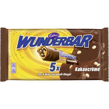 Cadbury Wunderbar Kakao 5x37g = 185g-7622201789527