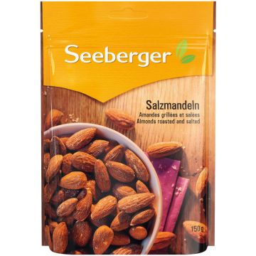 Seeberger Mandeln geröstet und gesalzen 150g-4008258028001