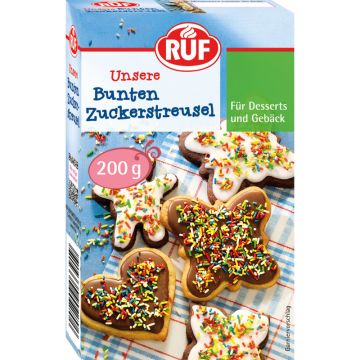 RUF Bunte Zuckerstreusel 200g-4002809024825