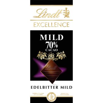 Lindt Excellence Mild 70% (100g) -4000539003509