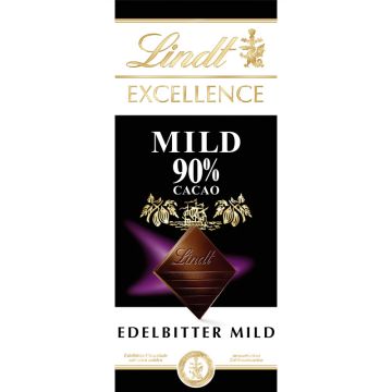 Lindt Excellence Mild 90 % (100g)-3046920029759