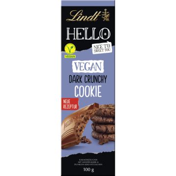 Lindt HELLO Vegan Cookie 100g-4000539245305