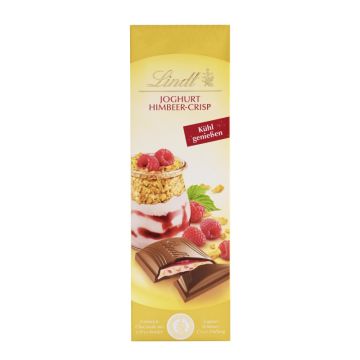 Lindt Joghurt Himbeer-Crisp (100g)-4000539110269