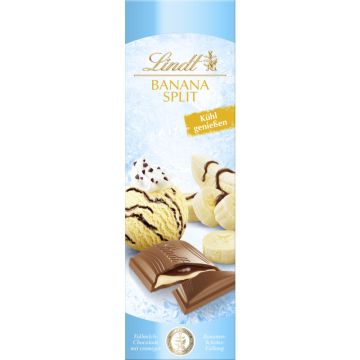 Lindt Eistafel Banana Split (100g)-4000539110245