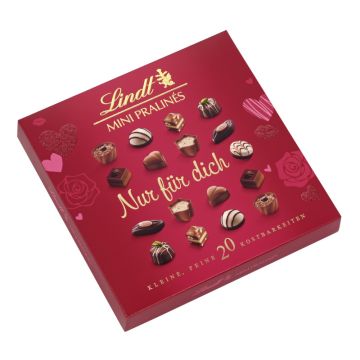 Lindt Mini Pralinés Emotional Rot 100g-4000539110023