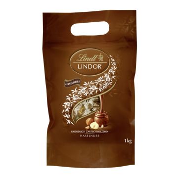 Lindt Lindor Beutel 1kg Nuss-4000539901584