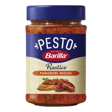 Barilla Pesto Rustico Pomodori Secchi 200g-8076809576574