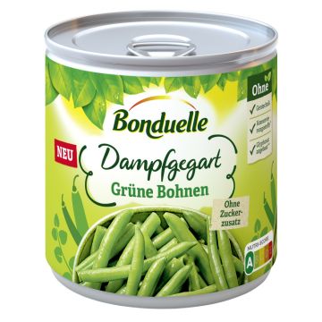 Bonduelle Grüne Bohnen Dampfgegart 425ml / 295g-3083681131864