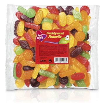 Red Band Fruchtgummi Assortie 500g Family Beutel-8713800102875