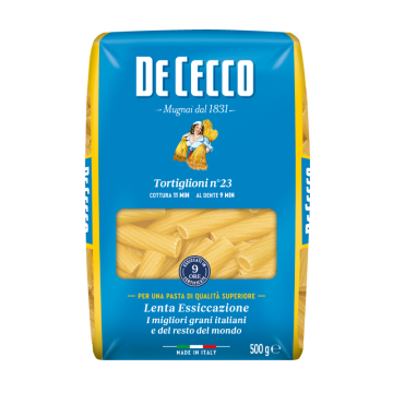 De Cecco  TORTIGLIONI 500g-8001250120236