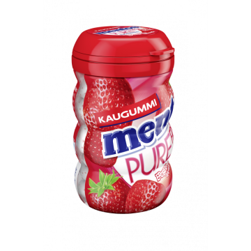 MENTOS Gum Pure Fresh Erdbeere Curvy Dose 70g-80847656