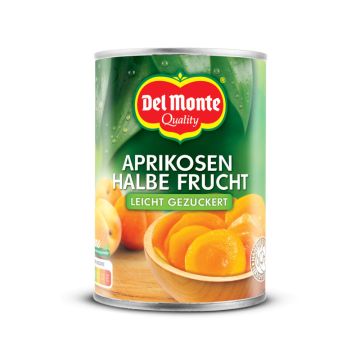 Del Monte Aprikosen, 1/2 Frucht, leicht gezuckert, 420g-24000024385