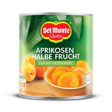 Del Monte Aprikosen, 1/2 Frucht, leicht gezuckert, 825g-24000038269