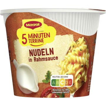 MAGGI 5 MINUTEN TERRINE Nudeln Rahmsauce 61g-7613037804263