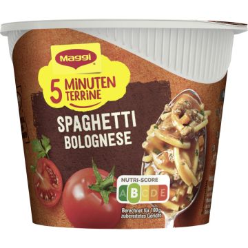 MAGGI 5 MINUTEN TERRINE Spaghetti Bolognese 60g-7613037870046