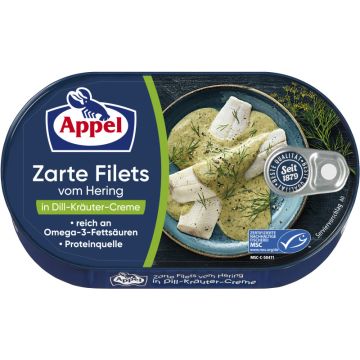 Appel MSC Heringsfilets Dill-Kräuter-Creme 200g -4020500922035