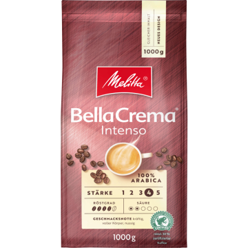 Melitta BellaCrema Intenso 1000g -4002720009741