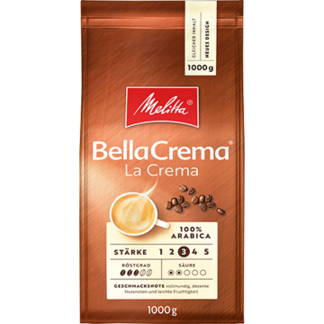 Melitta BellaCrema LaCrema 1000g -4002720008102