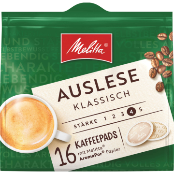 Melitta Café Auslese Pads 16er (112g)-4002720001738