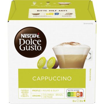 NESCAFE DOLCE GUSTO Cappuccino 16 Kapseln 186,4g-7613036306294