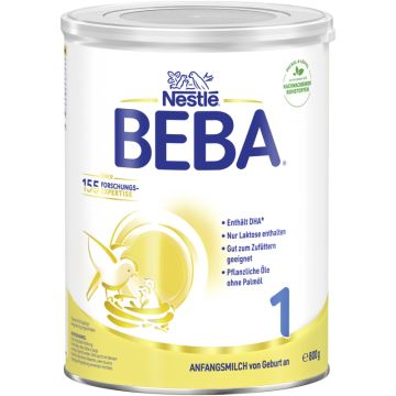 NESTLE BEBA 1 Anfangsmilch von Geburt an, 800g-7613038463070