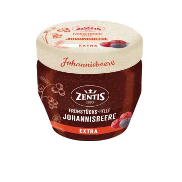 Zentis Frühstücks-Konfitüre Extra 230g Glas, Johannisbeer-Gelee-4002575629170