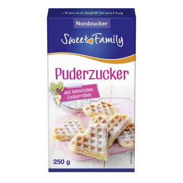 Nordzucker Sweet Family Puderzucker 250g-4008671045005