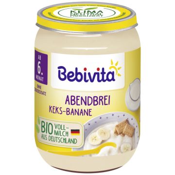 Bebivita Abendbrei Keks-Banane, 190g-4018852029359