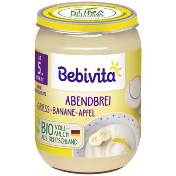 Bebivita Abendbrei Grieß-Banane-Apfel, 190g-4018852029342