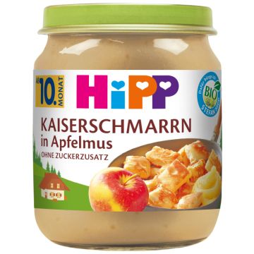 HiPP Bio Dessert Kaiserschmarrn in Apfelmus, 200g-4062300258655