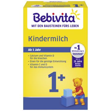 Bebivita Kindermilch 1, 500g, ab 1 Jahr-4018852033745