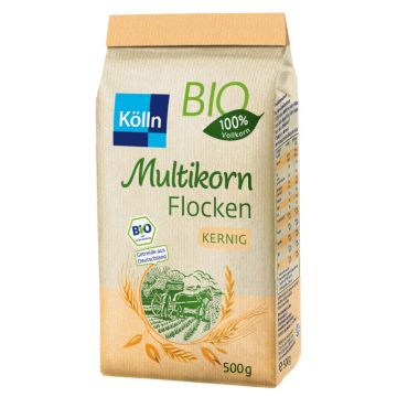 Kölln Bio Multikorn-Flocken kernig 500g - 100 % Vollkorn-4000540000467