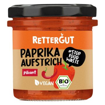 Rettergut Bio Paprikaaufstrich vegan 135g-4260655550206