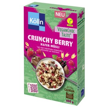 Kölln Müsli Crunchy Berry 400g kakaofrei VEGAN-4000540003314