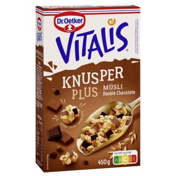 Dr. Oetker Vitalis KnusperPlus Double Chocolate 450g-4000521004569