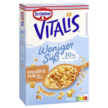 Dr. Oetker Vitalis Wen. süß Knusper Pur 1500g-4000521013523