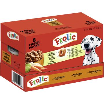 Multipack: Frolic Geflügel, Gemüse und Reis 7,5kg -4008429105968