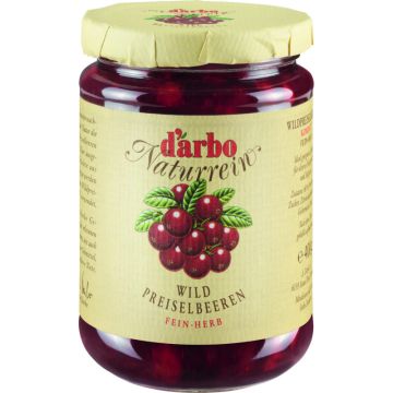 Darbo Naturrein Wildpreiselbeerkompott 400g-9001432002380